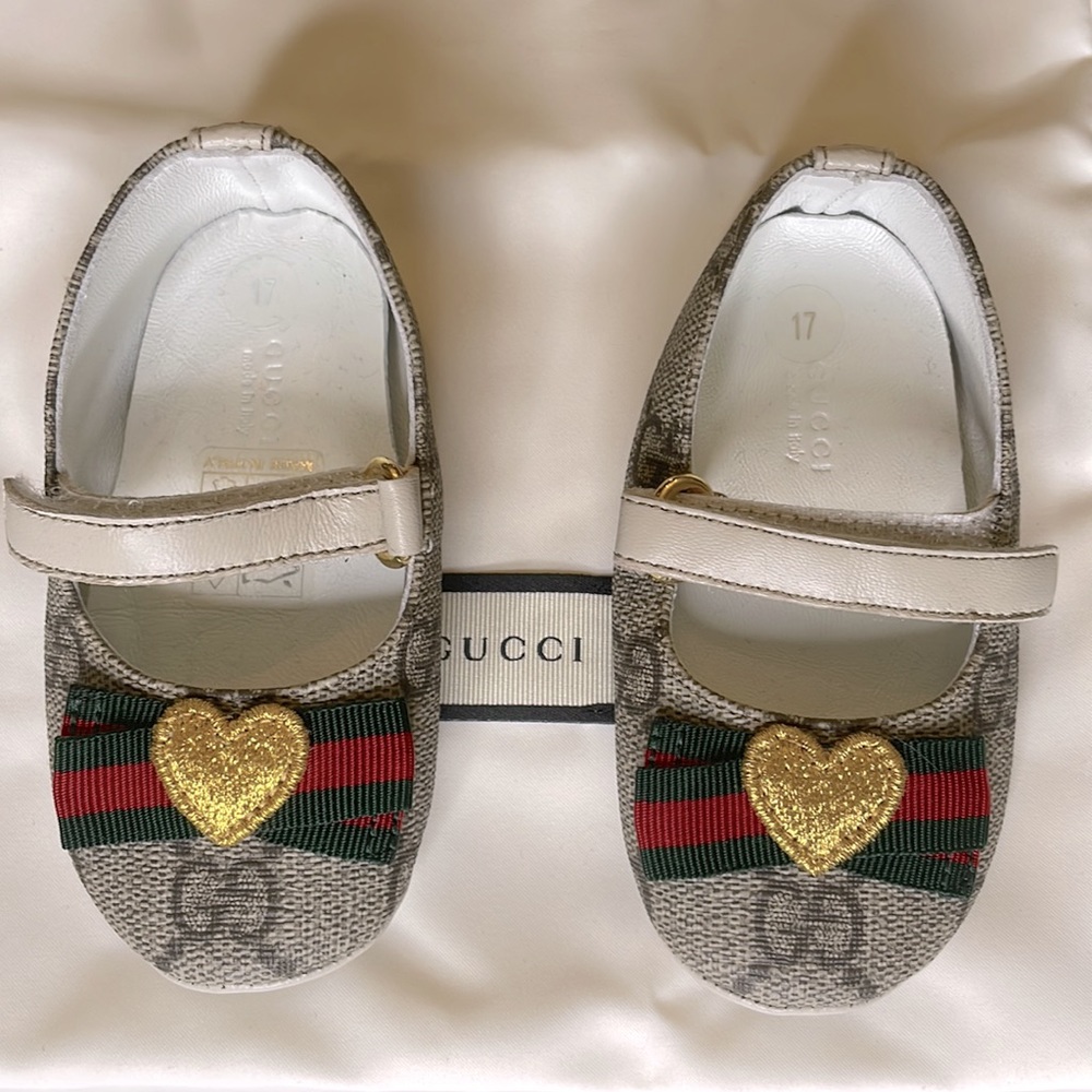 Baby Girl Gucci Dress Shoes Size 2